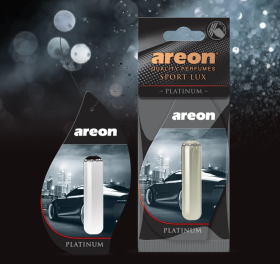 Ароматизатор подвесной гелевый с капсулой Areon LUX SPORT LIQUID Platinum (Платина), 5 мл Ароматизатор подвесной гелевый с капсулой Areon LUX SPORT LIQUID Platinum (Платина), 5 мл