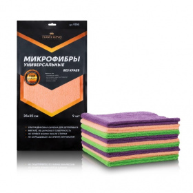 Terry King микрофибра универсальная , к-т 9шт., 35х35см Terry King микрофибра универсальная , к-т 9шт., 35х35см
