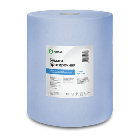 Бумага протирочная GraSS 33х35 см (2 сл., 1000 отрывов) Бумага протирочная GraSS 33х35 см (2 сл., 1000 отрывов)