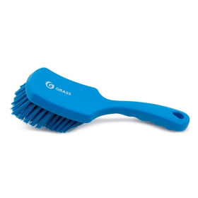 Универсальная щетка с короткой ручкой, ворс 0,5 мм, синяя Универсальная щетка с короткой ручкой, ворс 0,5 мм, синяя