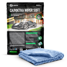 Grass Салфетка WIPER SOFT (100 % микрофибра 40*40) Grass Салфетка WIPER SOFT (100 % микрофибра 40*40)