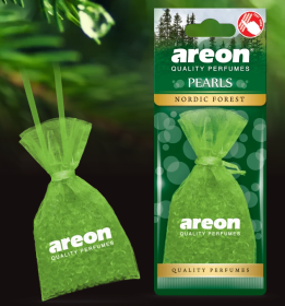 Ароматизатор подвесной мешочек с гранулами Areon PEARLS Nordic Forest (Северный лес) 31гр. Ароматизатор подвесной мешочек с гранулами Areon PEARLS Nordic Forest (Северный лес) 31гр.