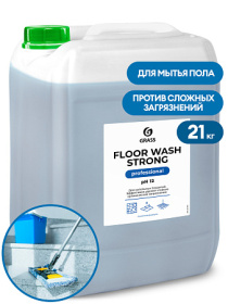 Щелочное средство для мытья пола "Floor wash strong", 21 кг Щелочное средство для мытья пола "Floor wash strong", 21 кг