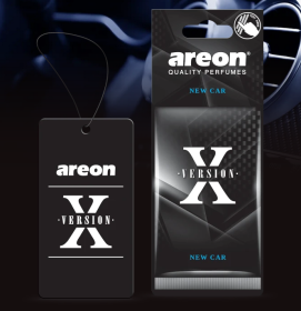 Ароматизатор воздуха картонный черный Areon X VERSION «New Car» (Новая машина) Ароматизатор воздуха картонный черный Areon X VERSION «New Car» (Новая машина)